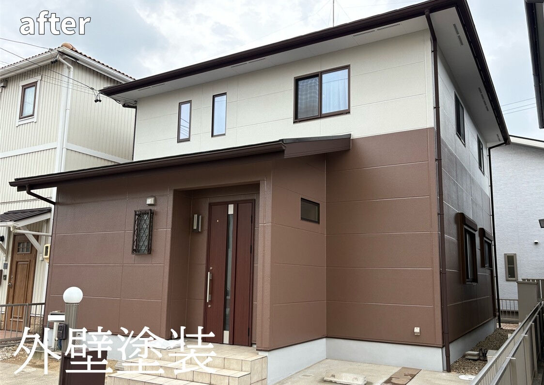 【東海市 外壁・屋根塗装】20年以上長持ちする無機塗料で住まいをリフレッシュ｜I様邸施工事例