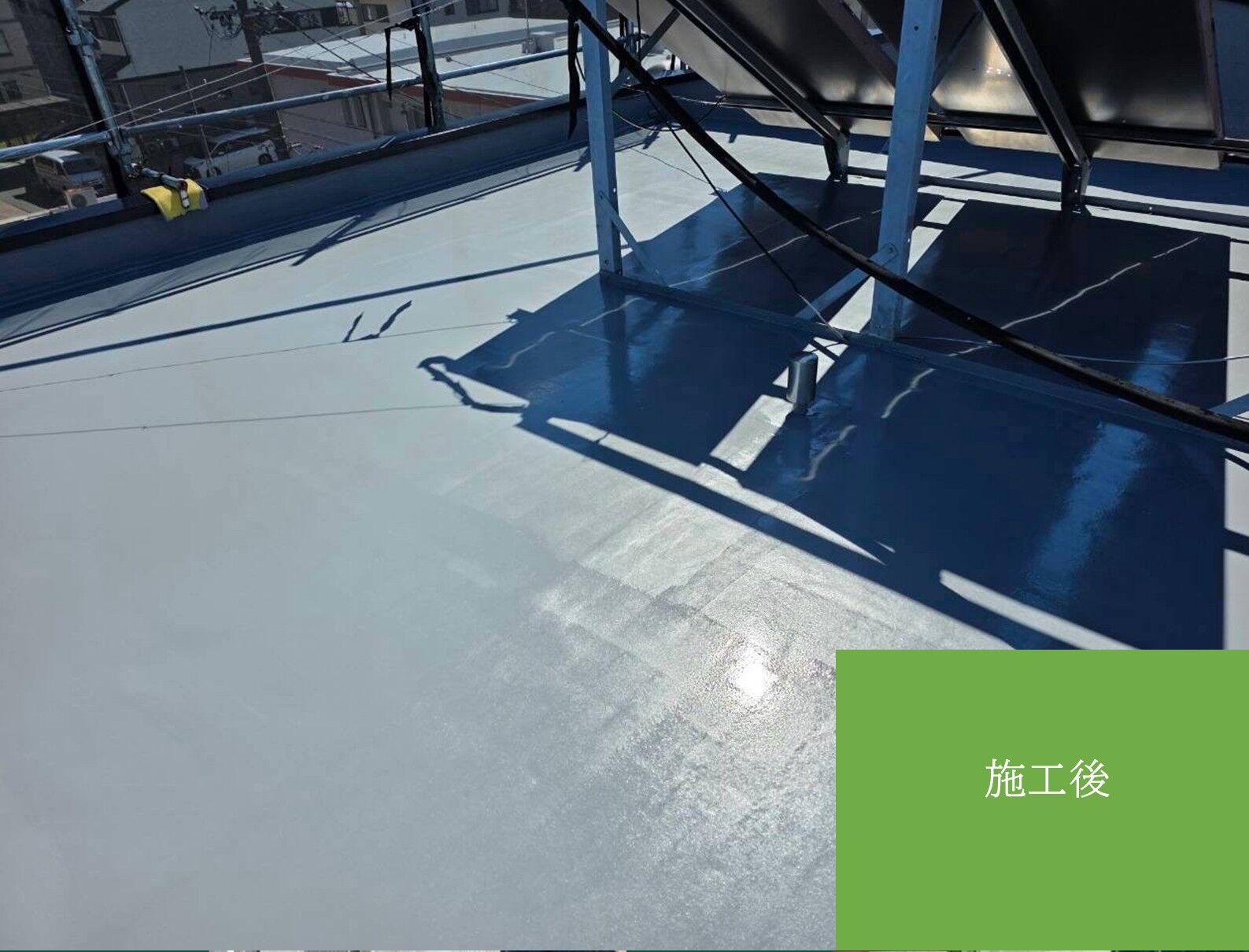 中川区 N様邸 防水工事|通気緩衝工法で防水性能を向上